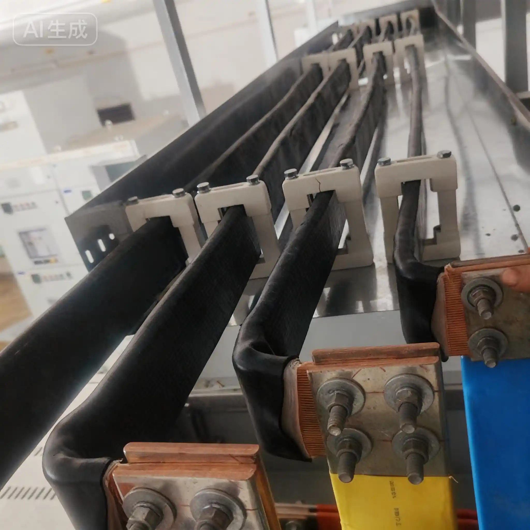 Manufacturing Solutions - Assembly line flexible busbar routing